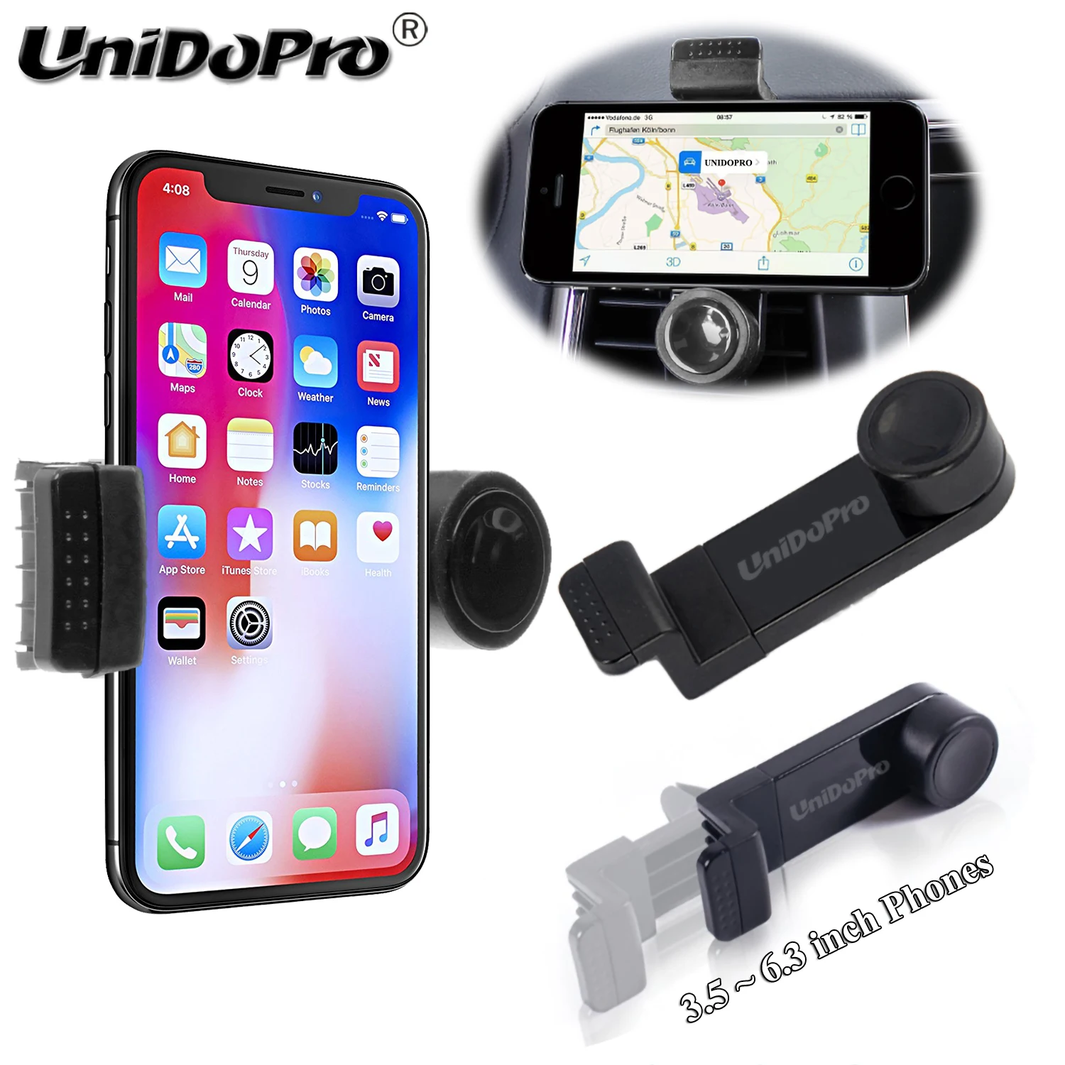 

Portable Car Air Vent Phone Holder for Samsung Galaxy Note 10 9 8 5 S9 S8 S7 S6 Edge J7 J5 for iPhone X XR XS Max 8 7 6 6S Plus