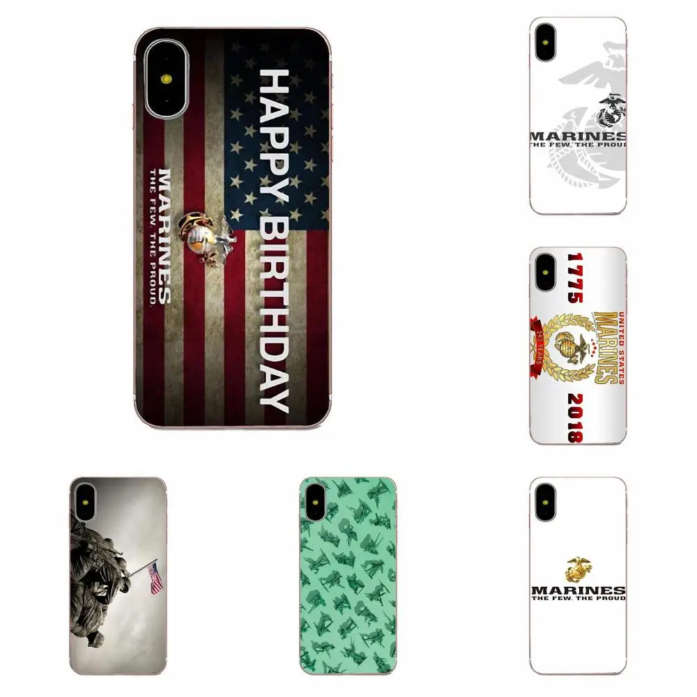 США. Marines Army The немногие горды для Huawei Honor Mate Nova 2 6A 7A 7C 8C 8S 10 10i Y5 Y9 Lite P Smart GR5 2019 |