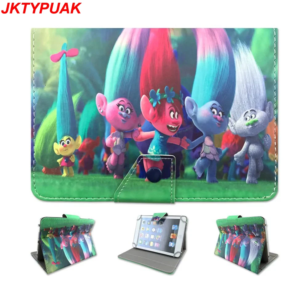 Мультфильм Цифры тролли универсальный чехол 7 дюймов для RCA Amazon Kindle Fire Samsung Galaxy Tab 3
