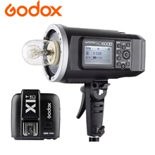 Godox AD600B HSS TTL Bowens Mount X System 8700mAh Li-Battery Outdoor Flash + X1T-C/N/S/F/O for Canon Nikon Sony Fuji Olympus godox ad600b 600w ttl all in one outdoor studio flash with 2 4g wireless x1 system build in 8700mah li on battery bowens mount