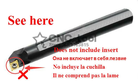 1PCS S08K-SDUCR07 S10K-SDUCR07 S12M-SDUCR07 S16Q-SDUCR11 S20R-SDUCR11 S25S-SDUCR11 S32T-SDUCR11 8mm-32mm CNC Turning tool shell mill cutter