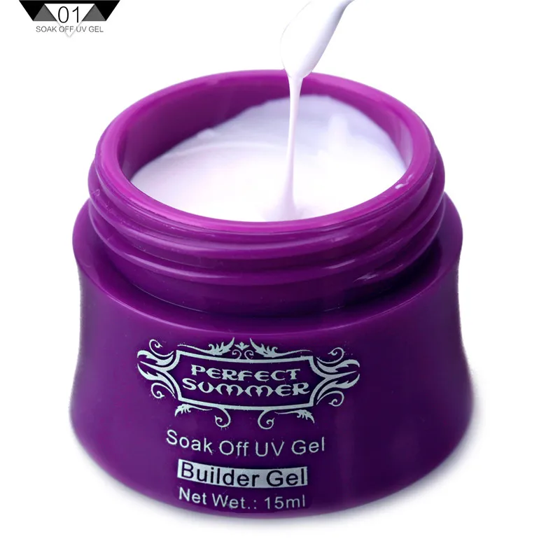 

15ml French Manicure Extension UV Builder Gel Poly Gel Nail Art Manicure Tips Tool 14 Colors New Arrival Nail Art Gel Varnish