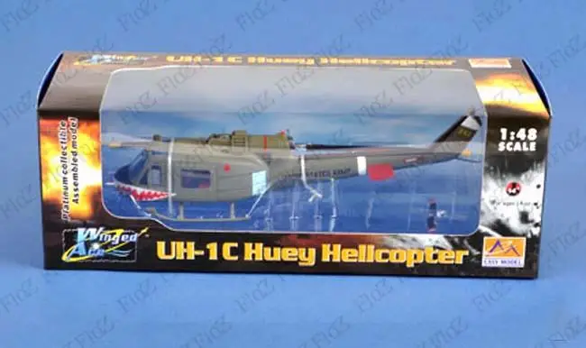 UH 1 Iroquois Huey легкий наездник в виде пасти акулы готовой 1/48 easy Model вертолет| |
