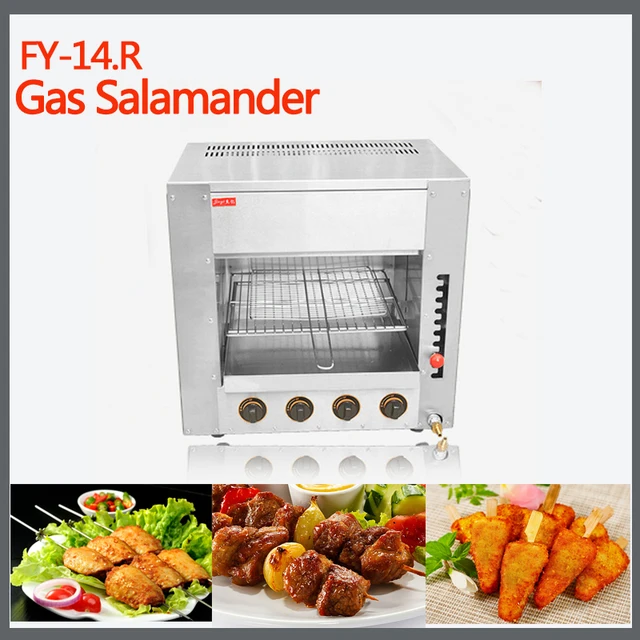 Best Price Popular Practical Electric Oven Commercial Desktop Chicken Roaster Salamander Grill 4 Infrared Stove with Wave Plate FY-14.R