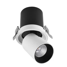SCON 10 Вт растягивающийся Светодиодный точечный светильник фоновая настенная Вращающаяся лампа для рисования высокий CRI встроенный потолочный светильник Настенный светильник