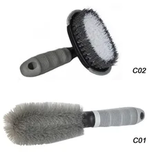 Футболка Тип автомобильных шин Кисточки Тематические товары про рептилий и земноводных автомобиля-Стайлинг колеса концентратора Кисточки Многофункциональный автомобиль ручной инструмент c01+ C02