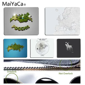 

MaiYaCa Simple map Rubber Mouse Durable Desktop Mousepad Size for 25x29CM Speed Version Gaming Mousepads