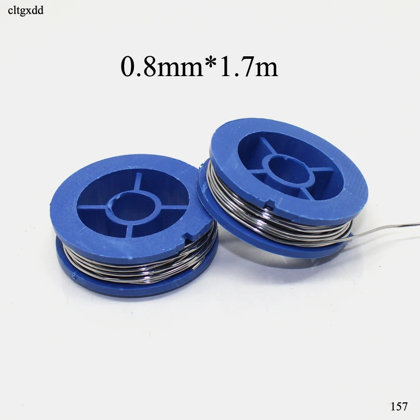 

1PCS 0.8mm Mini Pure Solder Wire No-Clean Flux Tin Lead Soldering Wire Roll 2.0% Flux Content 233 Degree Industrial Tools