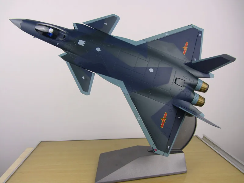 Издание J-20 модель истребителя сплав J20 модель самолета украшения коллекция подарок показать 1:48 весы