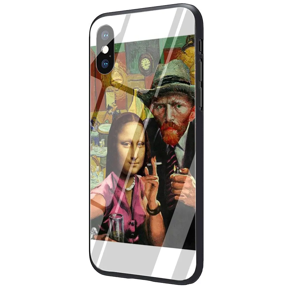 G5 Черный чехол из закаленного стекла и ТПУ для iPhone 11 Pro X или 10 8 7 6 6S Plus Xr Xs Max - Цвет: G5