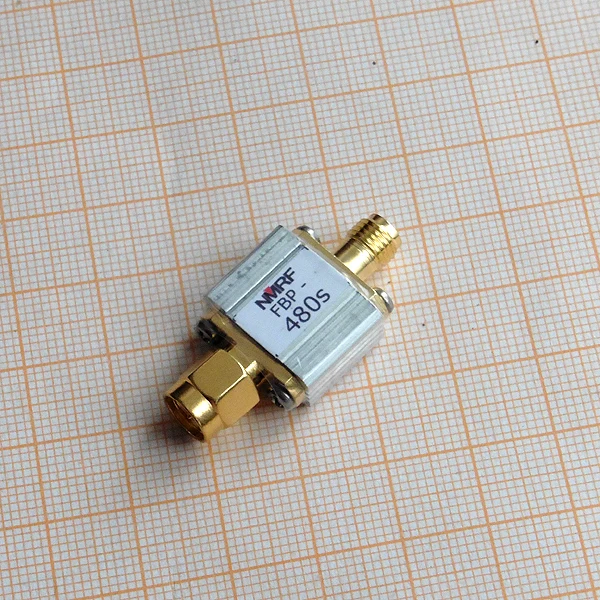 

Free shipping FBP-480s 480MHz surface acoustic wave filter, COFDM high definition digital map dedicated bandwidth 25MHz