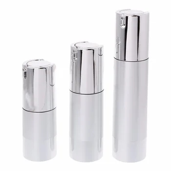 

Empty Airless Bottle Makeup Plastic Pump Container Travel Tool 15 30 50ml