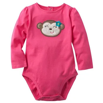 

New 2019 High Quality CottonNewborn Baby Girl Clothing Clothes Jumpsuit Creepers Bodysuits Branded Bebe Baby Girls Bodysuits