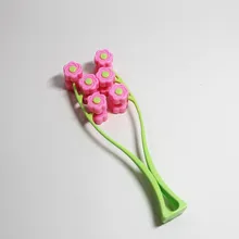 New Arrival Women Facial Slimming Massage Face Up Roller Massager Magical Flower Face Up Roller Face Neck Chin Roller Massage