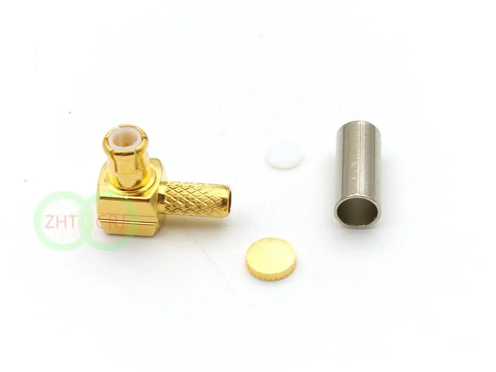 1000 шт mcx правый угол для RG188 RG174 RG316 Кабельный разъем|angle|angle connectorangled cables |
