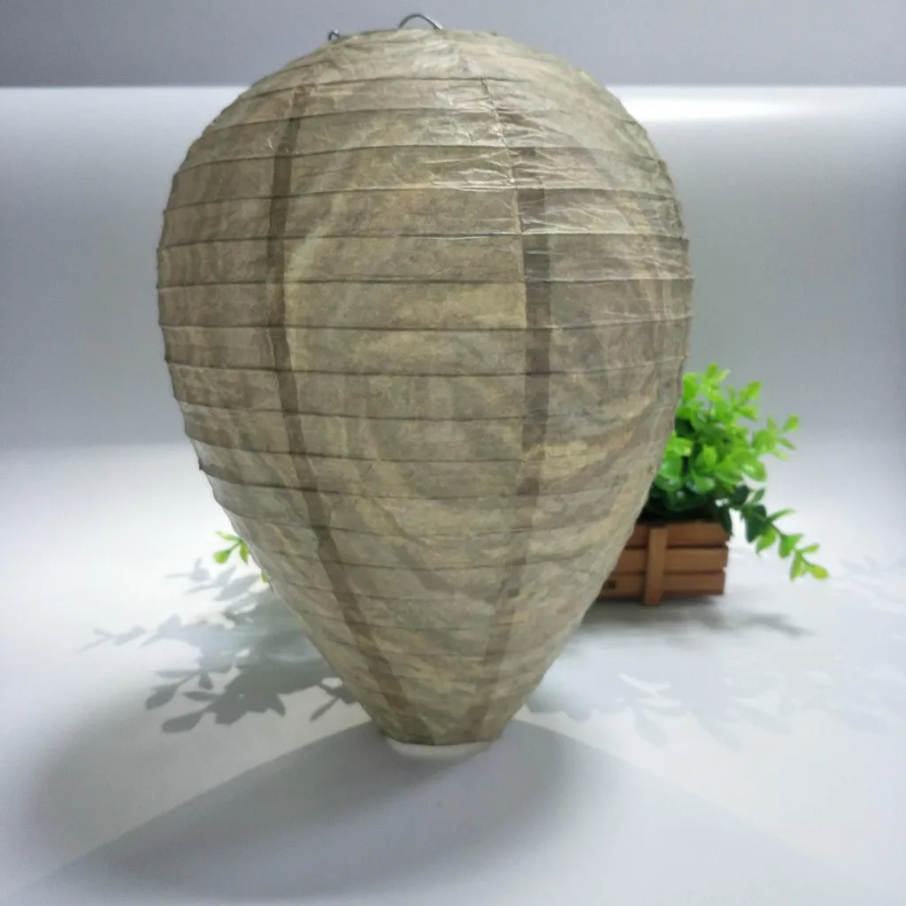 

2/1Pcs Flying Hanging Wasp Bee Trap Fly Insect Simulated Wasp Nest Effective Safe Non-Toxic Hanging Wasp Deterrent