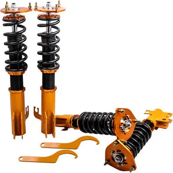 

Complete Suspension Coilovers Kit for Subaru Forester 1998-2002 L Wagon 4-Door Adj. Height Shocks