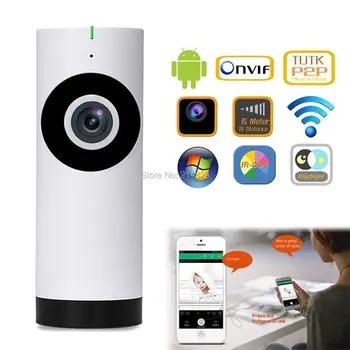 

360 degree Full View Wireless 720P HD WiFi Video Baby Urveillance Security IP Camera