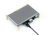 Waveshare RPi 5 дюймов HDMI lcd с биколор чехол резистивный сенсорный экран 800x480 Поддержка любых версий Raspberry Pi