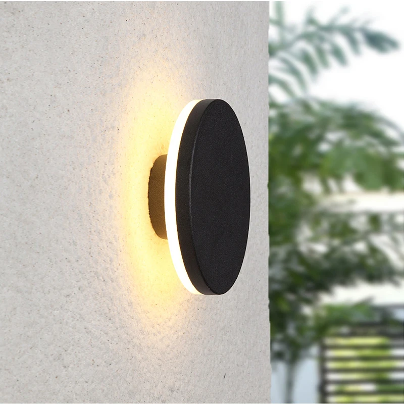 Goede Koop Moderne LED Wandlampen Creatieve Ronde Wandlamp Luxe Villa