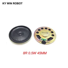 *#Best Price 2pcs/lot New Ultra-thin speaker 8 ohms 0.5 watt 0.5W 8R speaker Diameter 45MM 4.5CM thickness 5MM *#Best Price 2pcs/lot New Ultra-thin speaker 8 ohms 0.5 watt 0.5W 8R speaker Diameter 45MM 4.5CM thickness 5MM
