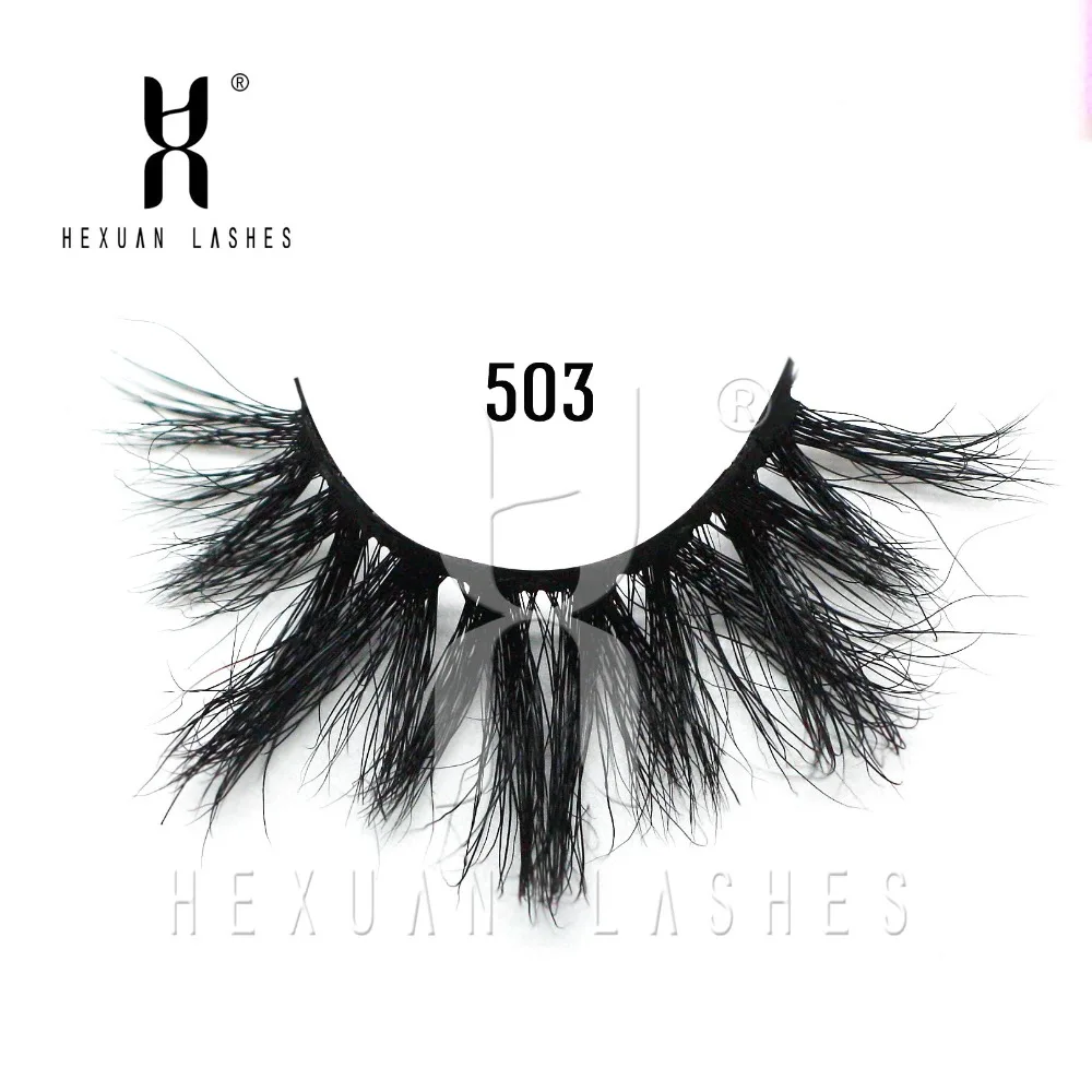 

OutTop Eyelashes 1 pairs False Eyelash 25mm 3D Mink Makeup With Long Eyelash False Eyelashes HEXUAN LASHES