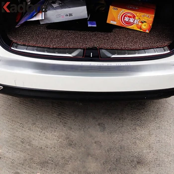 

For Subaru Forester 2013 2014 Stainless Steel Inner Bumper Protector Trim Door Sill Scuff Cover Plate Car Accessories