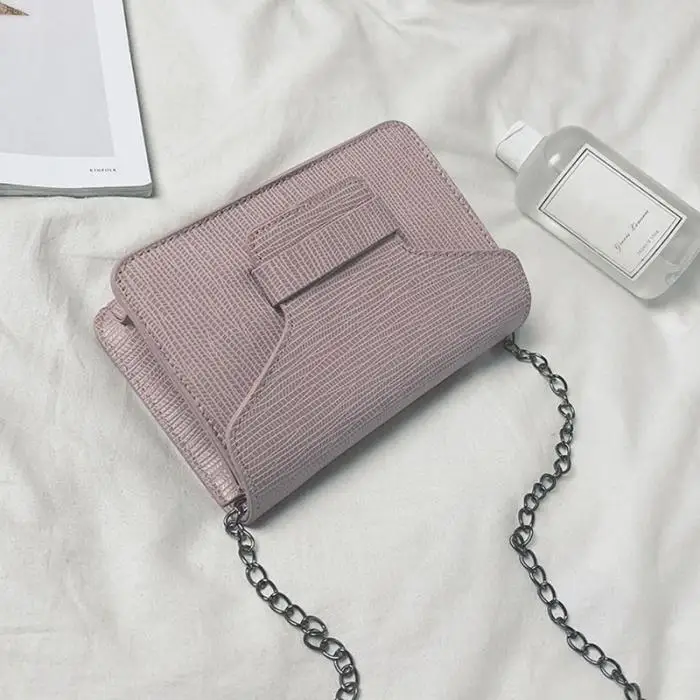 Женская сумка через плечо с цепочкой из искусственной кожи женские сумки маленькая модная прочная упаковка подарочный кошелек Bolsa Feminina
