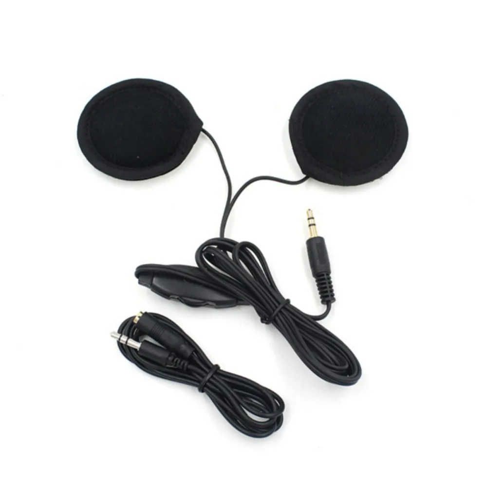 

Newest Motor Headset Speakers Earphone Headphones Volume Control Stereo Motor Headsets For MP3 GPS Smart Phone Car-Styling