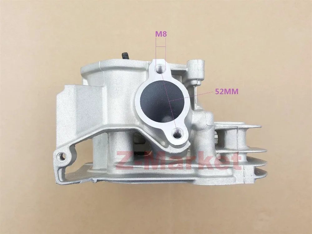 Головка блока цилиндров Comp. для GX390(188F) 13HP генератор. культиватор. Насос. Снегоуборщик. Древесина Chipper.4 тактный двигатель запчасти