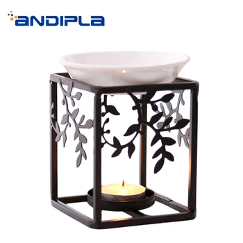 

European Style Incense Burner Iron Art Aroma Lamps for Yoga Censer Candle Heater Essential Oil Fragrant Stove Decoration Crafts