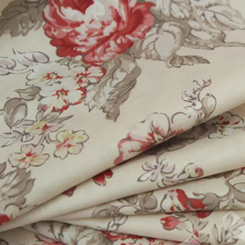 Для диких саженцев большая Роза ранняя ткань одеяло diy ремесло/хлопчатобумажные ткани импортированные из Японии YUWA 50*55 см