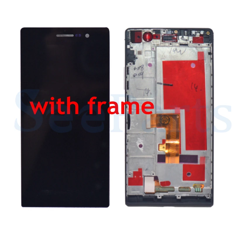 5.0 1920x1080 Screen For HUAWEI P7 LCD Touch Screen for HUAWEI P7 LCD Display Digitizer Frame Replacement  2