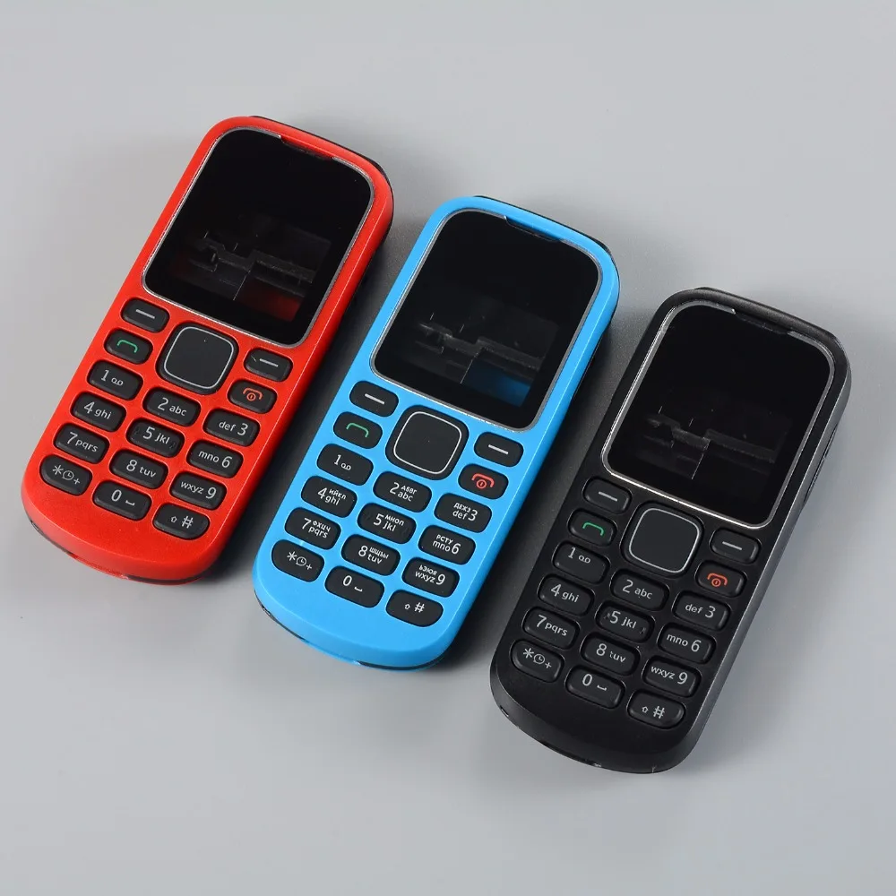 Чехол с полным дисплеем для Nokia 1280 задняя панель английской рамкой русская