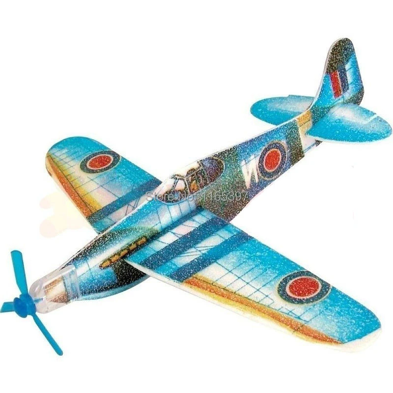 4Pcs Slingshot D Herefun Avion Mousse Manuel Planeurs Enfant Jouet Jouet Mod/èle Mousse Avion Voler Sports de Plein Air Avion Planeurs Enfant 4Pcs Avion Polystyr/ène
