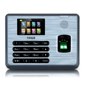 

ZK TX628 TCP/IP Fingerprint Time Attendance With Free Software ZK Biometric Fingerprint Time Clock