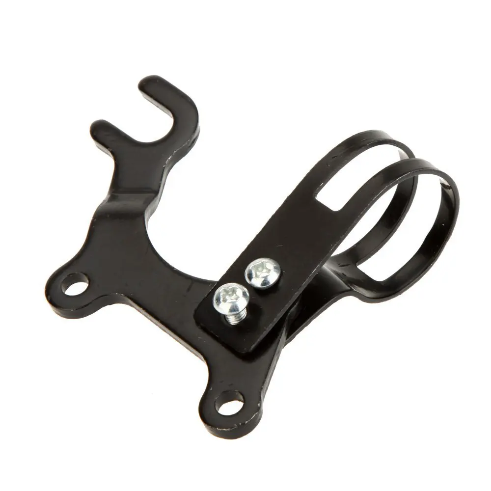 Bicycle Cycling Iron Disc Brake Bracket Mounting Holder Black (32 /20mm