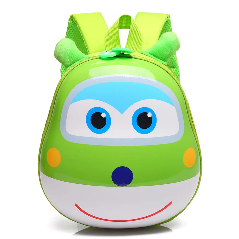  [New] New 3D Kids Cartoon School Bag plush Children Super Wings plush Schoolbag For Boys And Girls  - 32865857938