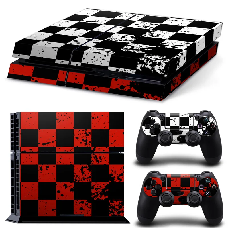 for PS4 Sticker Skin Sticker For PlayStation 4 for PS4 Console and 2Pcs