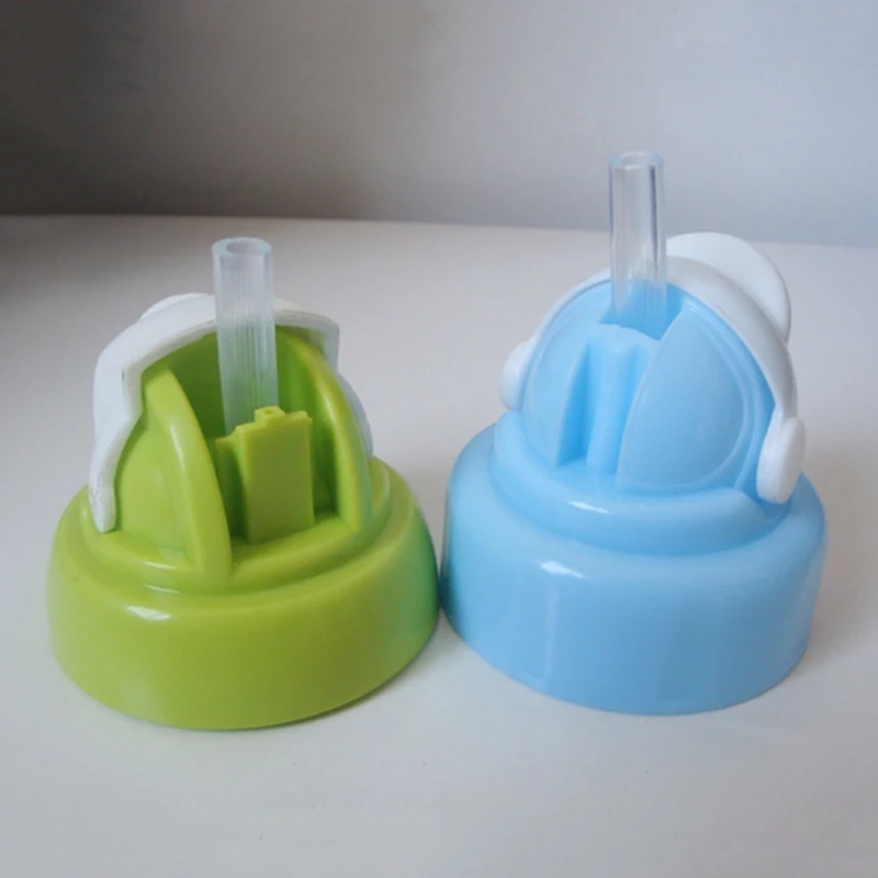 Cute Baby Newborn Wide Mouth Milk Bottle Dust Cap Cover Screw Cap Straw Bottle Change Cover Accessories