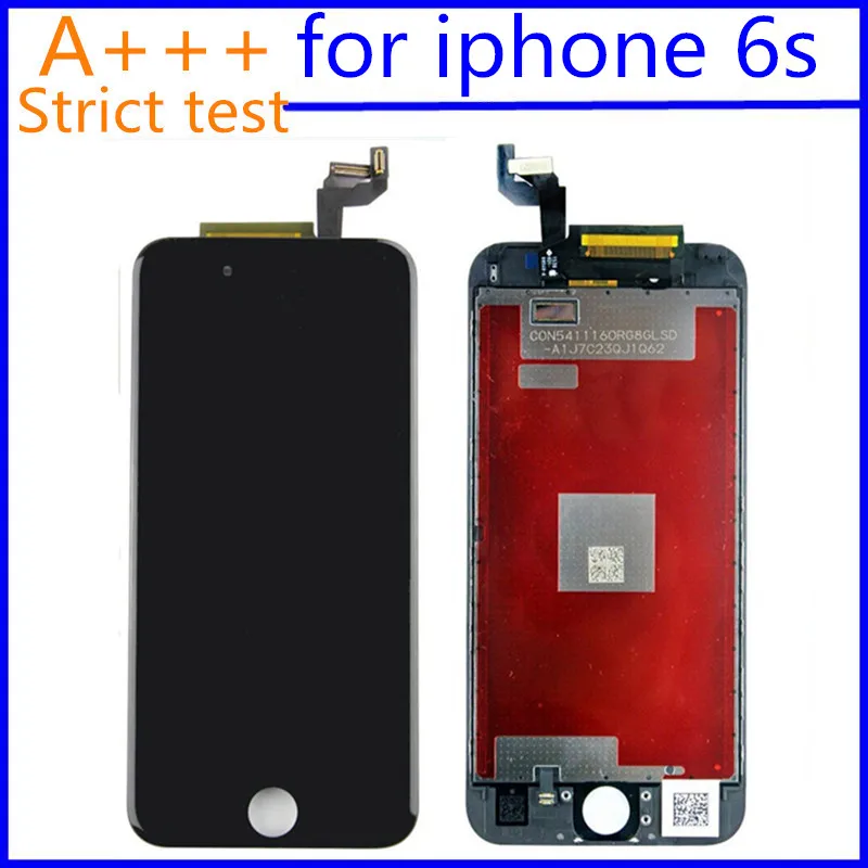 

A+ LCD For iPhone 7 7 plus LCD Display Full Set Digitizer Assembly 3D Touch Screen Replacement + Front camera + Earphone Speaker
