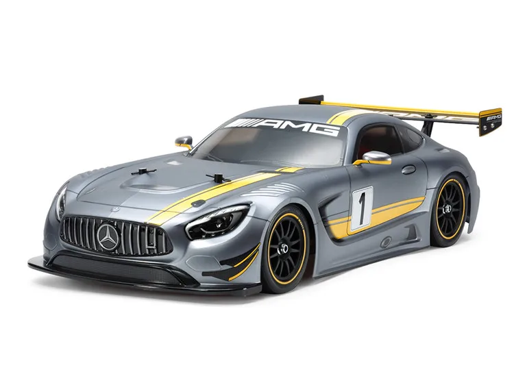 DIY TAMIYA 1/10 GT3 RC радио управление шасси автомобиля Mercedes-AMG 58639