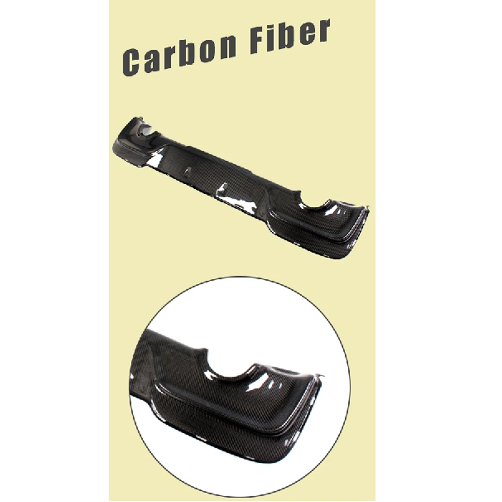 1 серия для F20 углеродного волокна диффузор, губа на задний бампер для BMW F20 М Спорт хэтчбек только M135i 2012 2013 Черный FRP - Цвет: Carbon Fiber