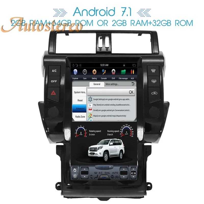 Cheap Android 9 vertical screen Car GPS Navigation For TOYOTA Land Cruiser Prado 150 2014-2017 head unit multimedia No car DVD Player 17 Cheap Android 9 vertical screen Car GPS Navigation For TOYOTA Land Cruiser Prado 150 2014-2017 head unit multimedia No car DVD Player 17