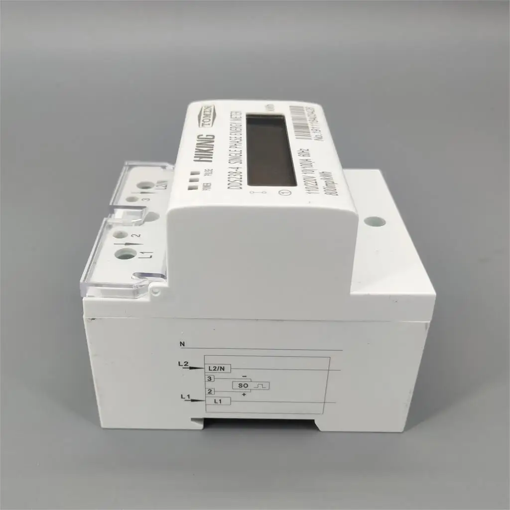 10(100) 110 В/220 В 60 Гц однофазный трехпроводный din-рейка кВтч Ватт ...