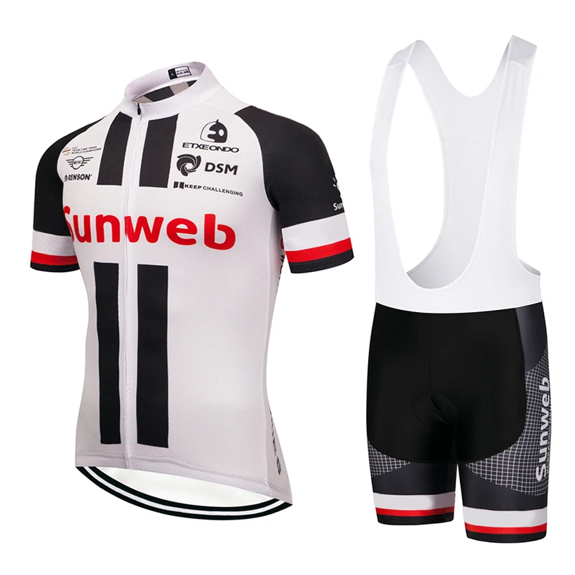 “ Bicicleta de Manga Respirável Weimostar Equipe Conjunto Bib