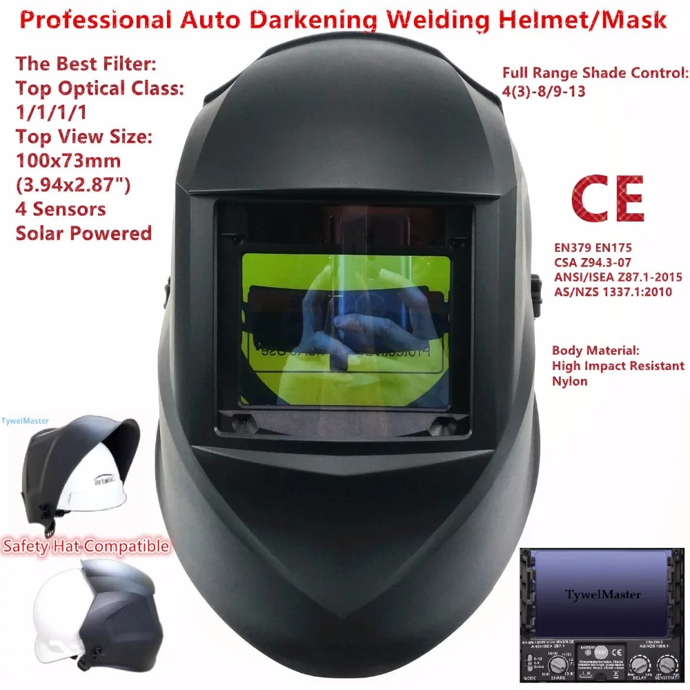 Baratos Máscara de Soldadura tamaño superior 100x73mm (3,94x2,87 \