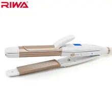 RIWA Z3-1 ЖК-дисплей 3 в 1 щипцы для завивки инструменты для завивки, выпрямления волос Кукуруза волна Перми цифровая Точная температура