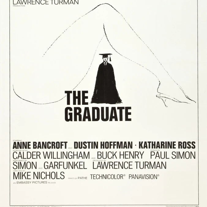 The Graduate Us Poster Dustin Hoffman 1967 Movie Poster Masterprint (11 x 17)