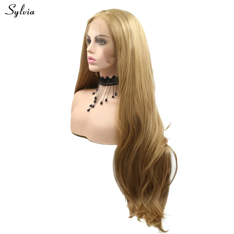 blonde synthetic wig (3)